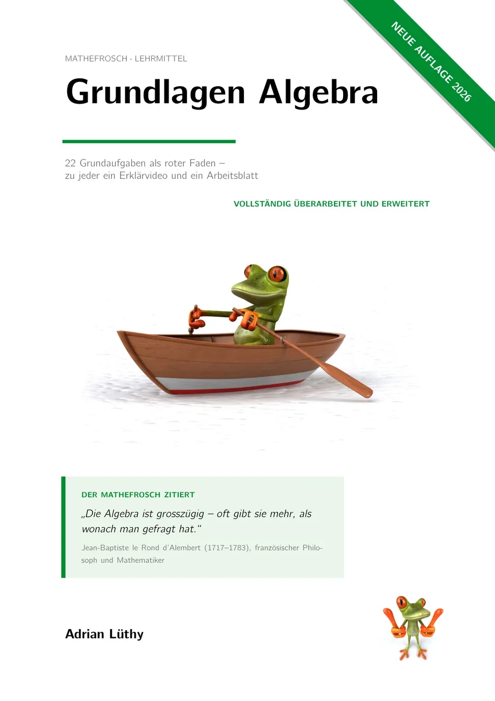 Grundlagen der Algebra – Ausgabe 2026