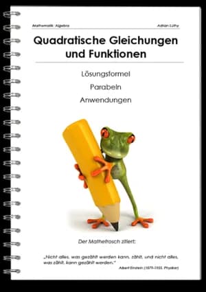 Titelbild Quadratische Gleichungen und Funktionen