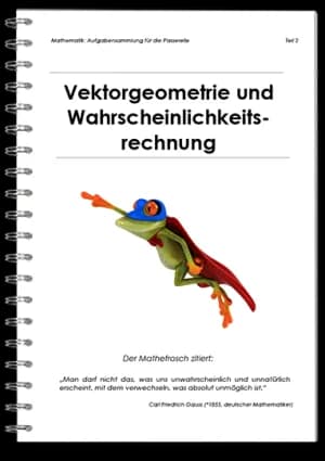 Titelbild Vektorgeometrie und Wahrscheinlichkeitsrechnung