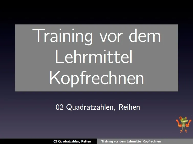 Kopfrechnen-Reihen-Quadrat-vorher